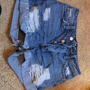 nwot hollister mom shorts
